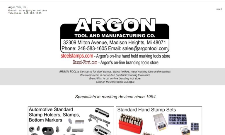 Argon Tool and Manufacturing Co.