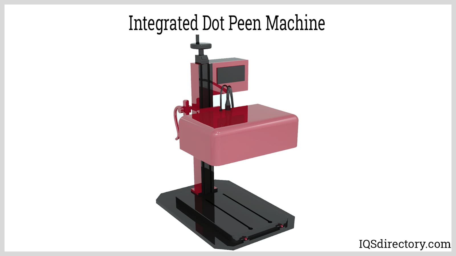 integrated dot peen machine